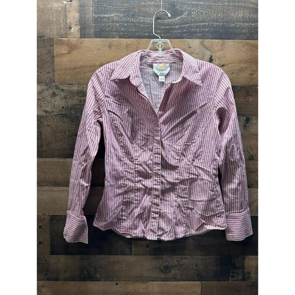 Talbots‎ Petites Women's Long Sleeve Button Up Size 4 - Picture 1 of 4